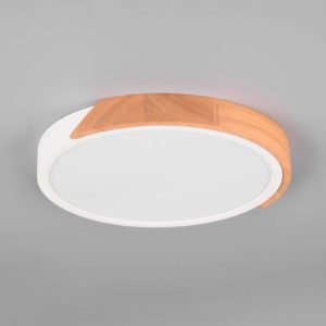LED stropní světlo Jano, Ø 31,5 cm, 3 000K, bílá