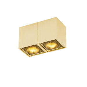Designová bodová zlatá 2-světlá – Qubo Honey
