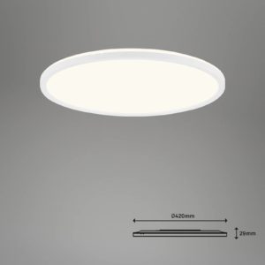 LED stropní světlo Slim S dim CCT bílá Ø 45 cm
