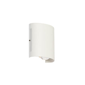 Venkovní nástěnné svítidlo bílé včetně LED 2 svítí IP54 – Silly