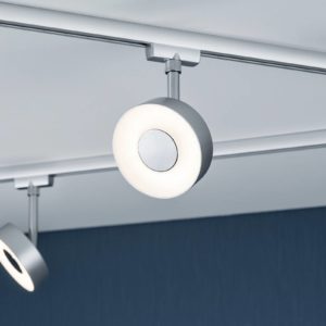 Paulmann URail Circle LED spot white switch chrom