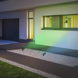 LED zapichovací bodovka Tuni, TUYA WLAN, CCT, RGB