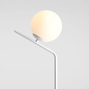 Stojací lampa Dione, 1 zdroj, bílá