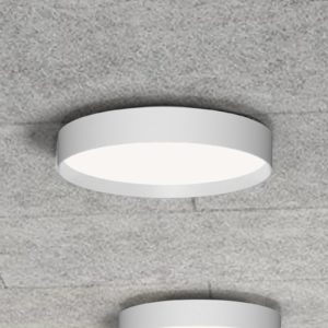 LOOM DESIGN Lucia LED stropní svítidlo Ø45cm bílá