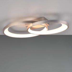 LED stropní světlo Malaga se 2 kruhy