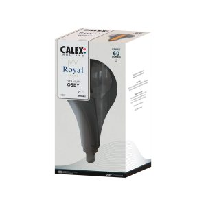 Calex Royal Osby LED E27 3,5W 2 000K dim kouřová