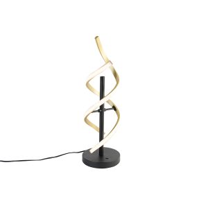 Stolní lampa zlatá včetně LED 3-stupňově stmívatelná v Kelvinech – Henk
