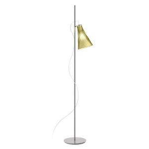 Kartell K-Lux stojací lampa, 1 zdroj, šedá/zelená