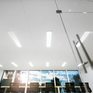 LED panel Fled, 4 320 lm, 120×30 cm, 115°, 3 000 K