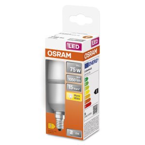 OSRAM LED žárovka Star Stick E14 10W teplá bílá