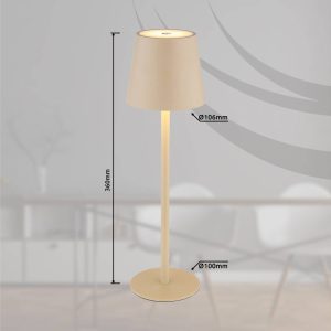 LED dobíjecí stolní lampa Vannie